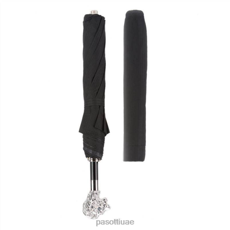 مظلة | 64 6768-1 w37 - مظلة قابلة للطي على شكل أسد فضي PASOTTI Z446V166